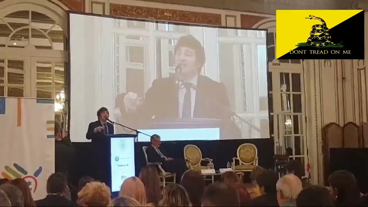2022 09 01 Javier Milei en Latam Economic Forum