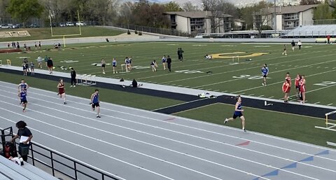 1st Place 400m, Jarom