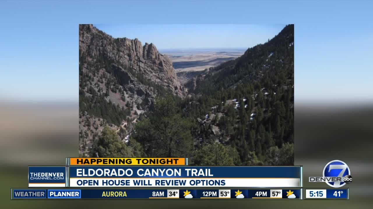 Open House on Eldorado Canyon Trail