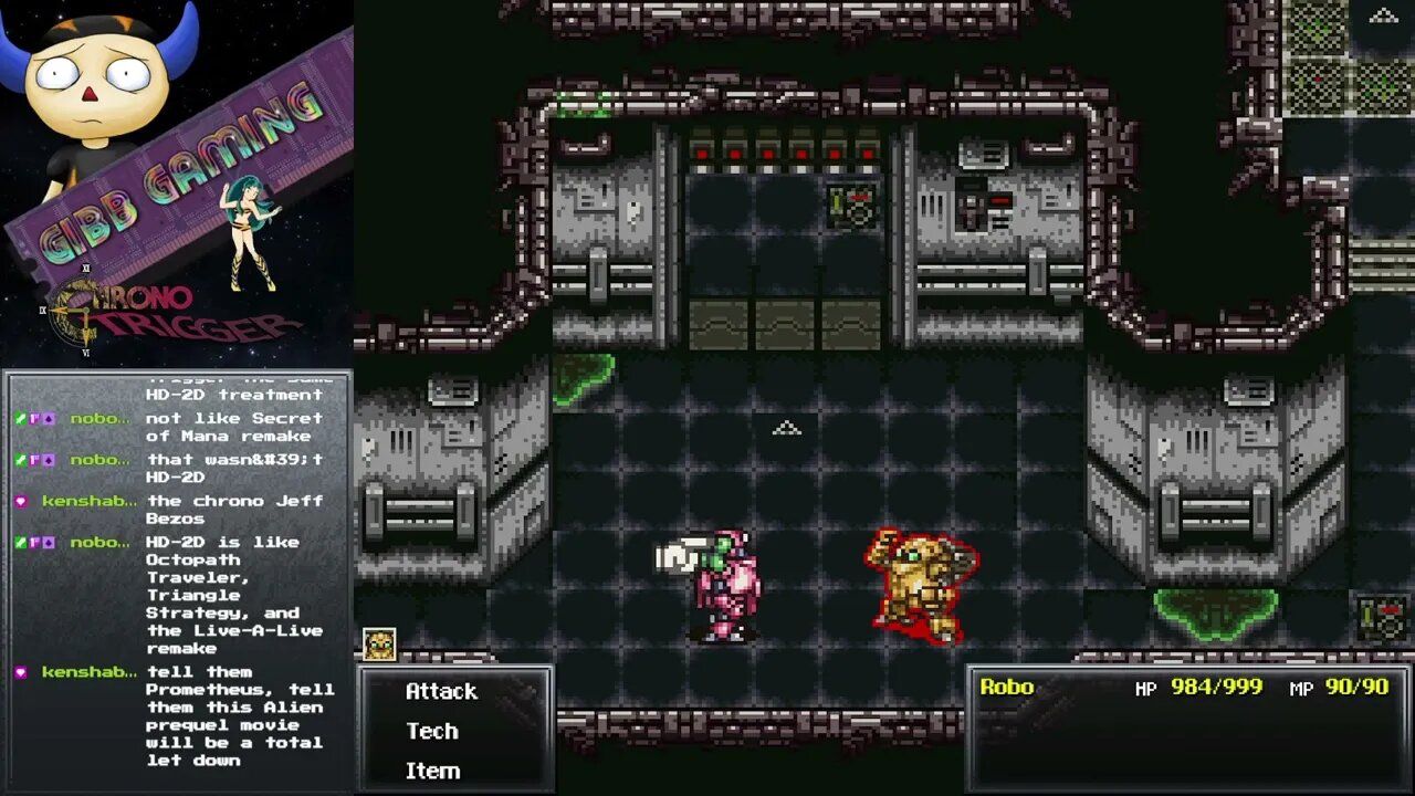Chrono Trigger - Slapping Atropos around
