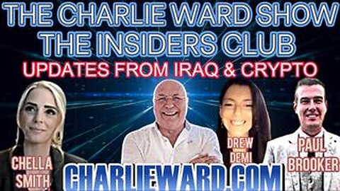 JOIN THE INSIDERS CLUB WITH CHARLIE WARD & FRIENDS CELEBRATING THE Q DROPS ANNIVERSARY!