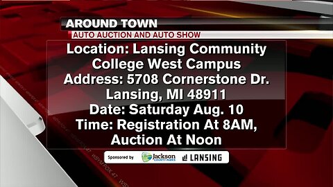 Around Town - Auto Auction and Show at Lansing Community College - 8/8/19