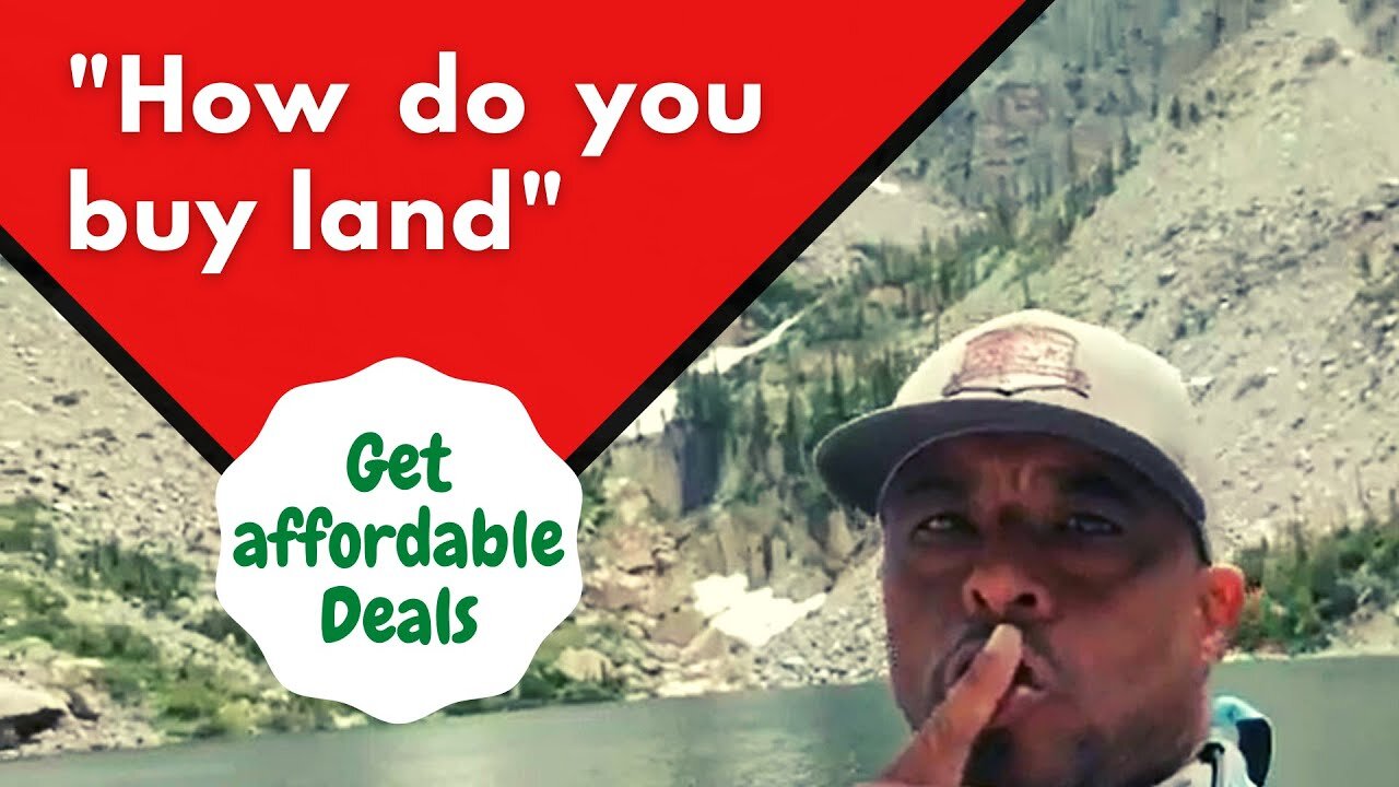 QUIET, enjoy the beauty of the Rockies with your Friendly Land Investor Man! CHECK IT OUT!