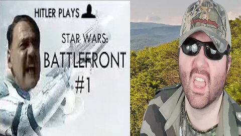 Hitler Plays Star Wars: Battlefront #1 - AT-AT Attack REACTION!!! (BBT)