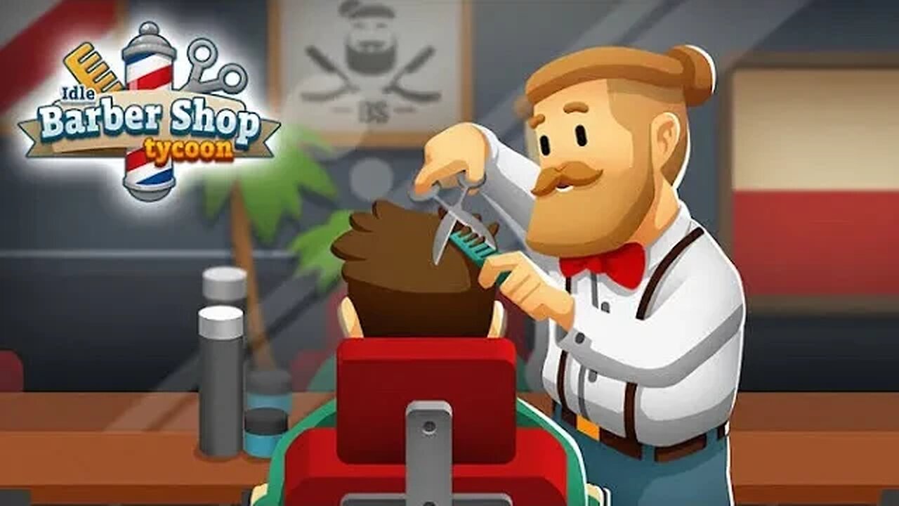 GamePlay Idle Barbershop Tycoon #1