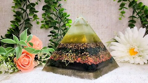 Ascension Orgonites Pyramid - NOVA