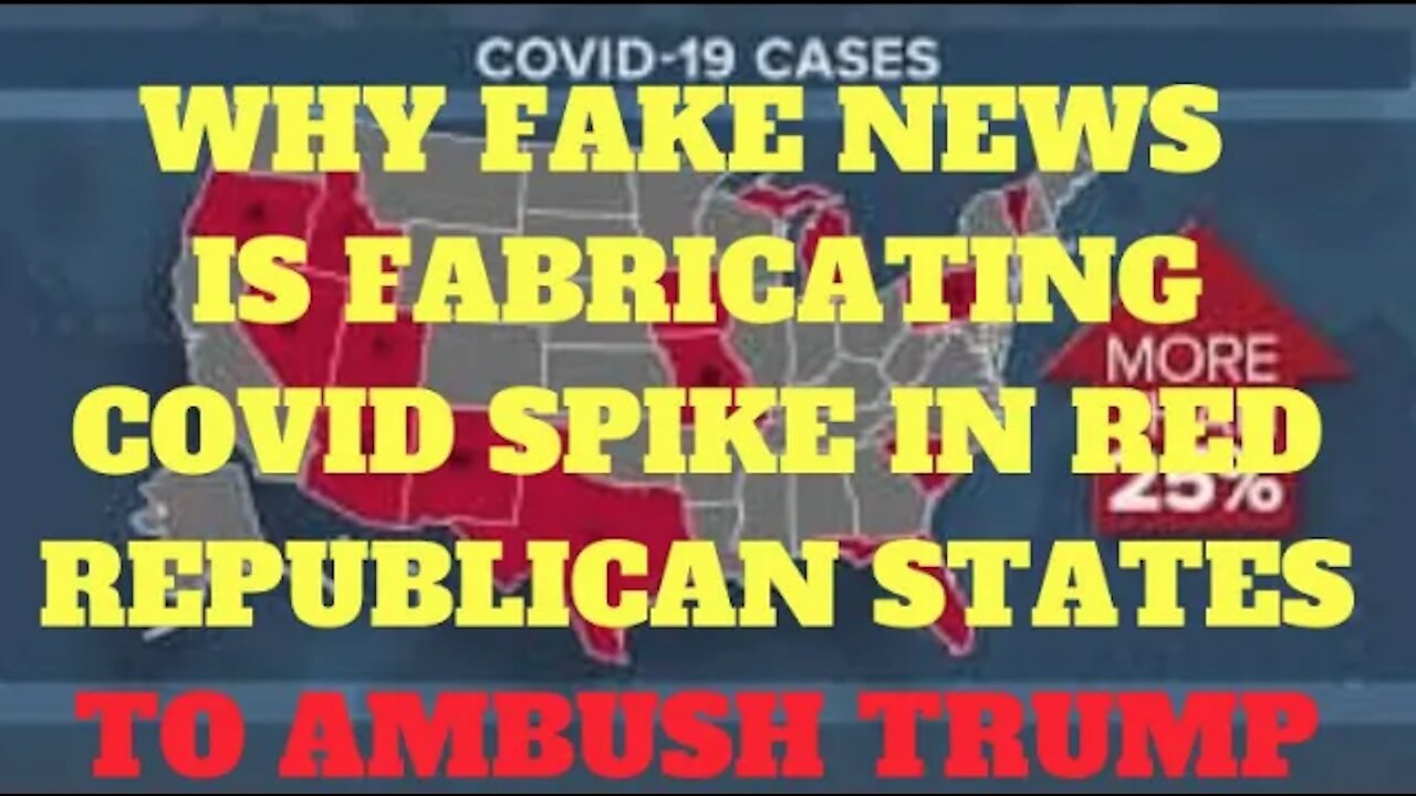 Ep.96 | COVID19 SPIKED MOSTLY IN RED STATES TO STOP TRUMP RALLIES & PROMOTE MAIL-IN VOTING IN 2020