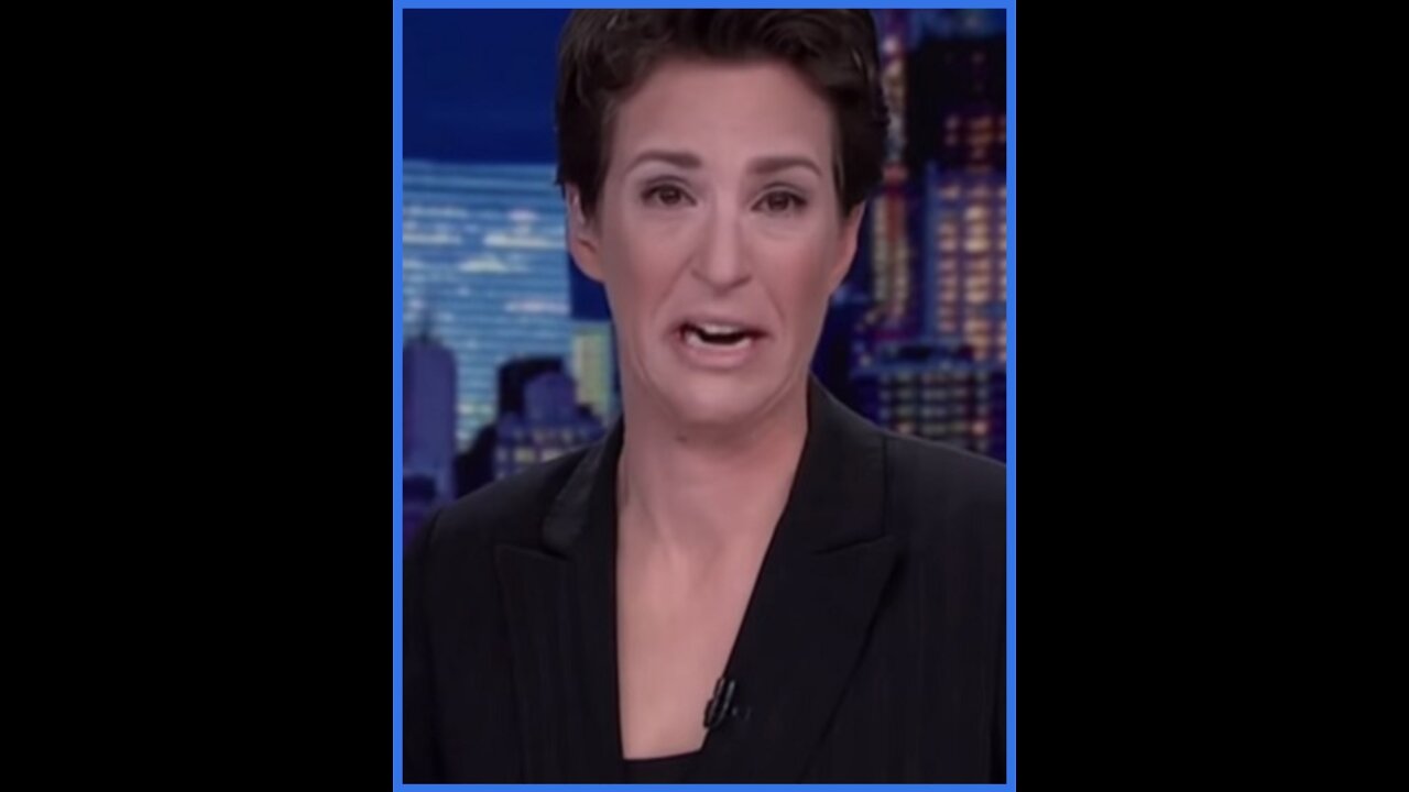 🤣"WHEN A LIBERAL'S DREAM TURNS INTO A NIGHTMARE RIGHT BEFORE YOUR EYES RACHAEL MADDOW'S NIGHTMARE"🤣