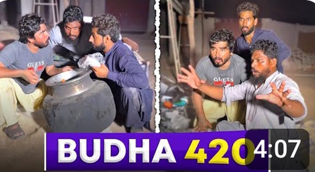 Buddha 420 Funny video Khizer omer #khizeromer