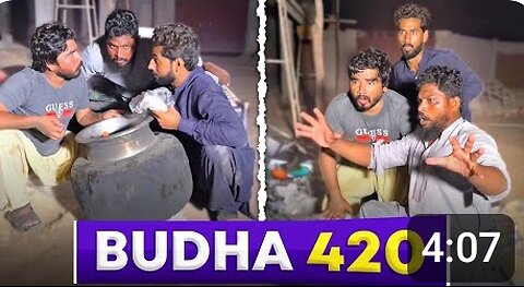 Buddha 420 Funny video Khizer omer #khizeromer