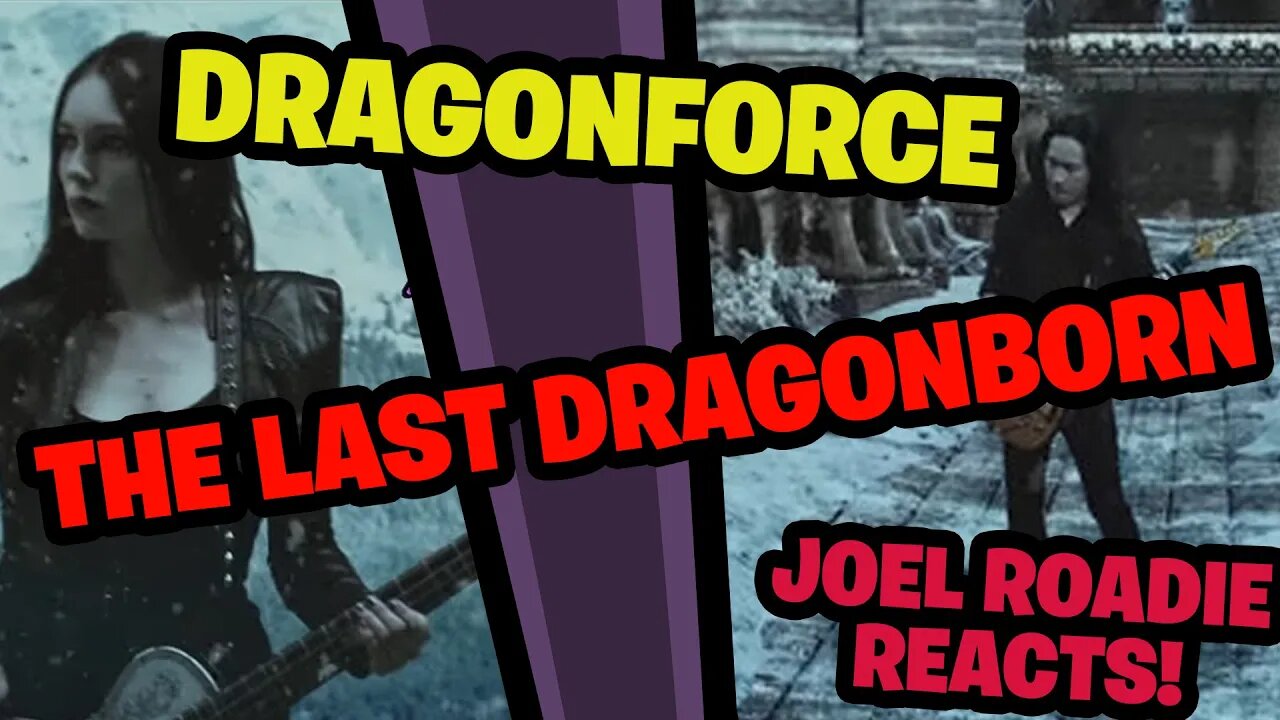 DragonForce - The Last Dragonborn Official Video Extreme Power Metal - Roadie Reacts