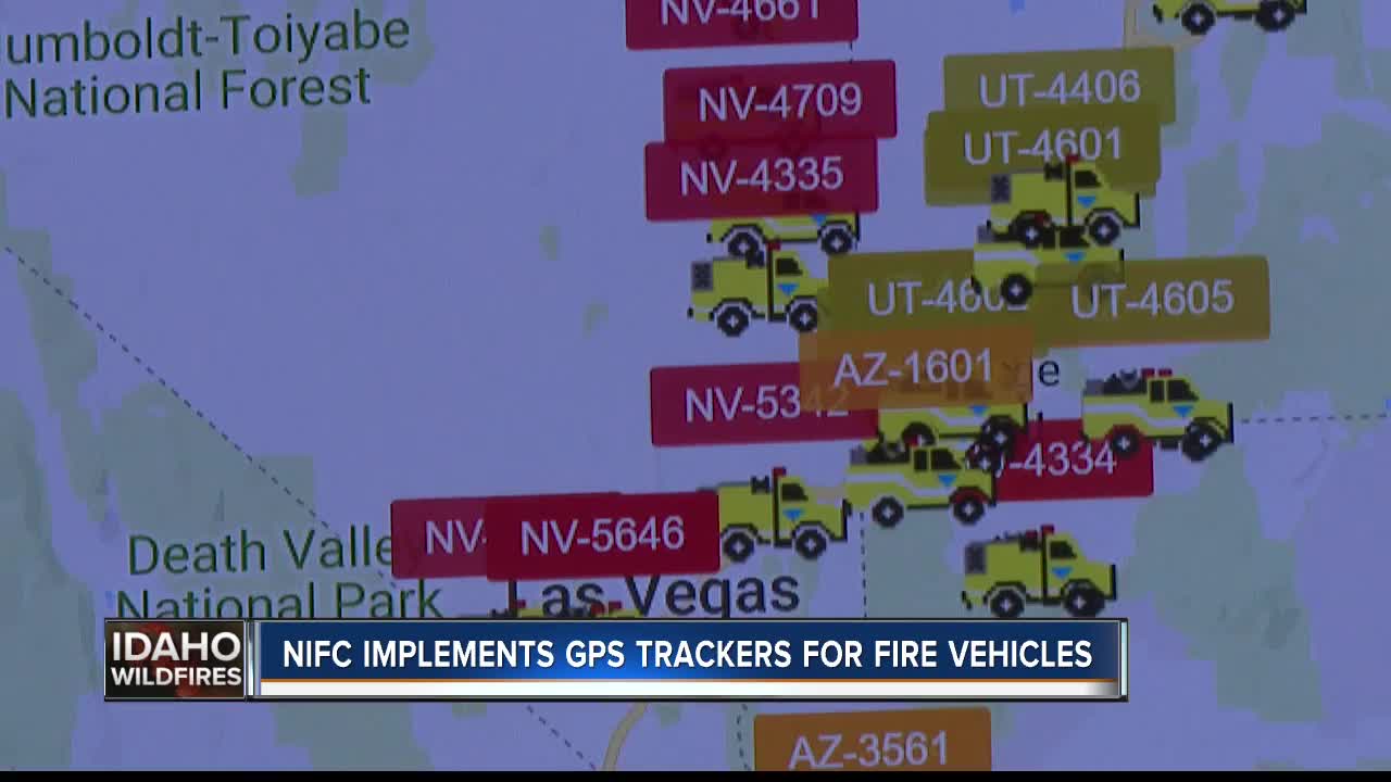 NIFC implements GPS trackers for fire vehicles