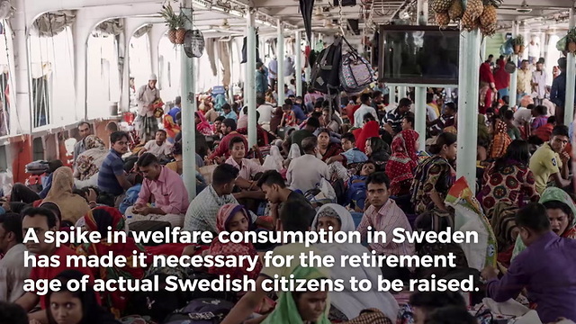 Sweden to Raise Retirement Age to Fund Migrant Welfare