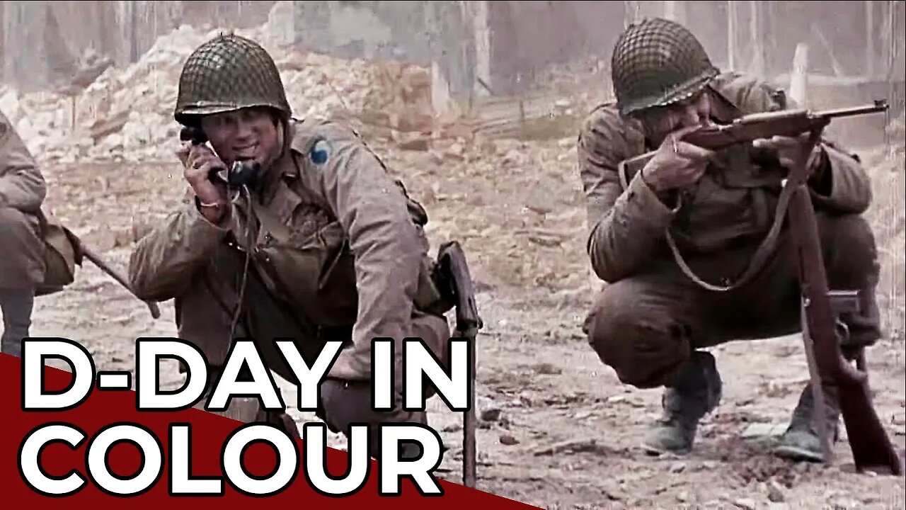 The Third Reich In Colour | Part 3: The Liberation of France | Free Uncensored Documentary