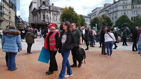 Tory Party Conference Protest