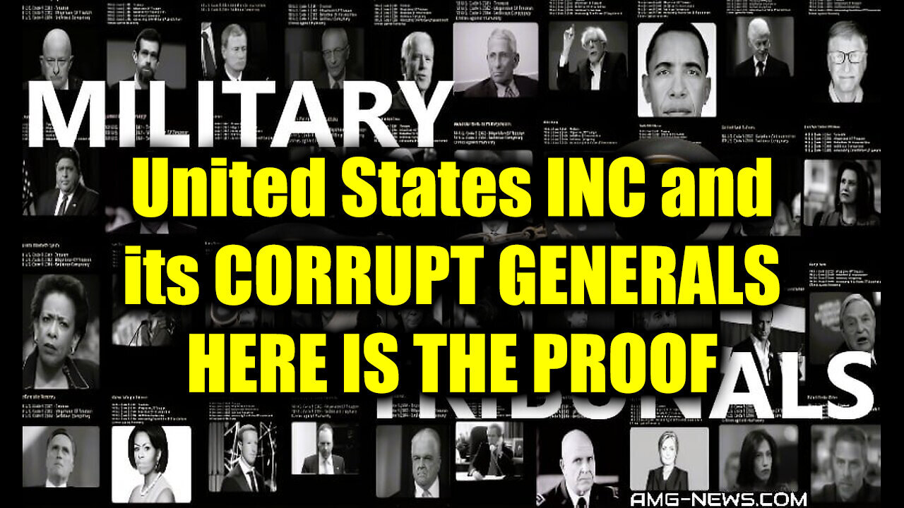 TREASON Update Dec 12 - United States INC and its CORRUPT GENERALS > Here is THE PROOF