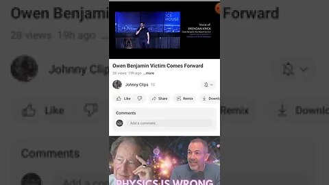 reaction to Owen Benjamin SA victim