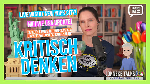 KRITISCH DENKEN - LONNEKE TALKS USA