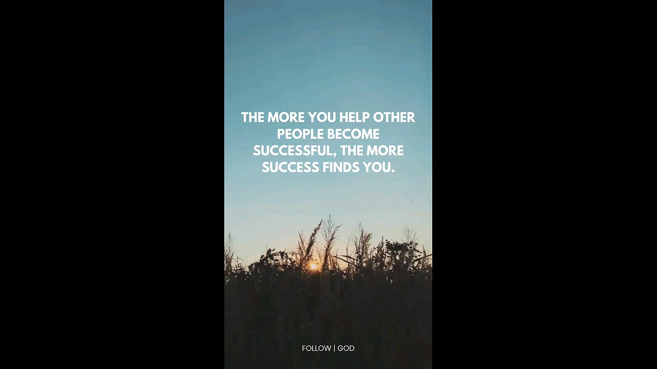 The more you help other