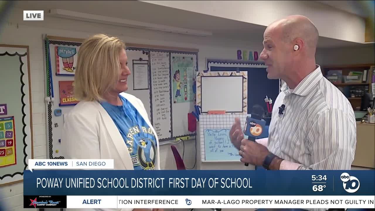Garden Road Elementary principal speaks on the first day of school