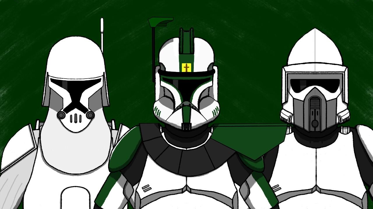 Drawing Clone Trooper Helmets 2 (for you... again)