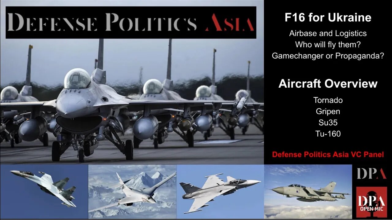 F-16 Fighter Jet for Ukraine - Aircraft Overview - DPA SF Voice Chat