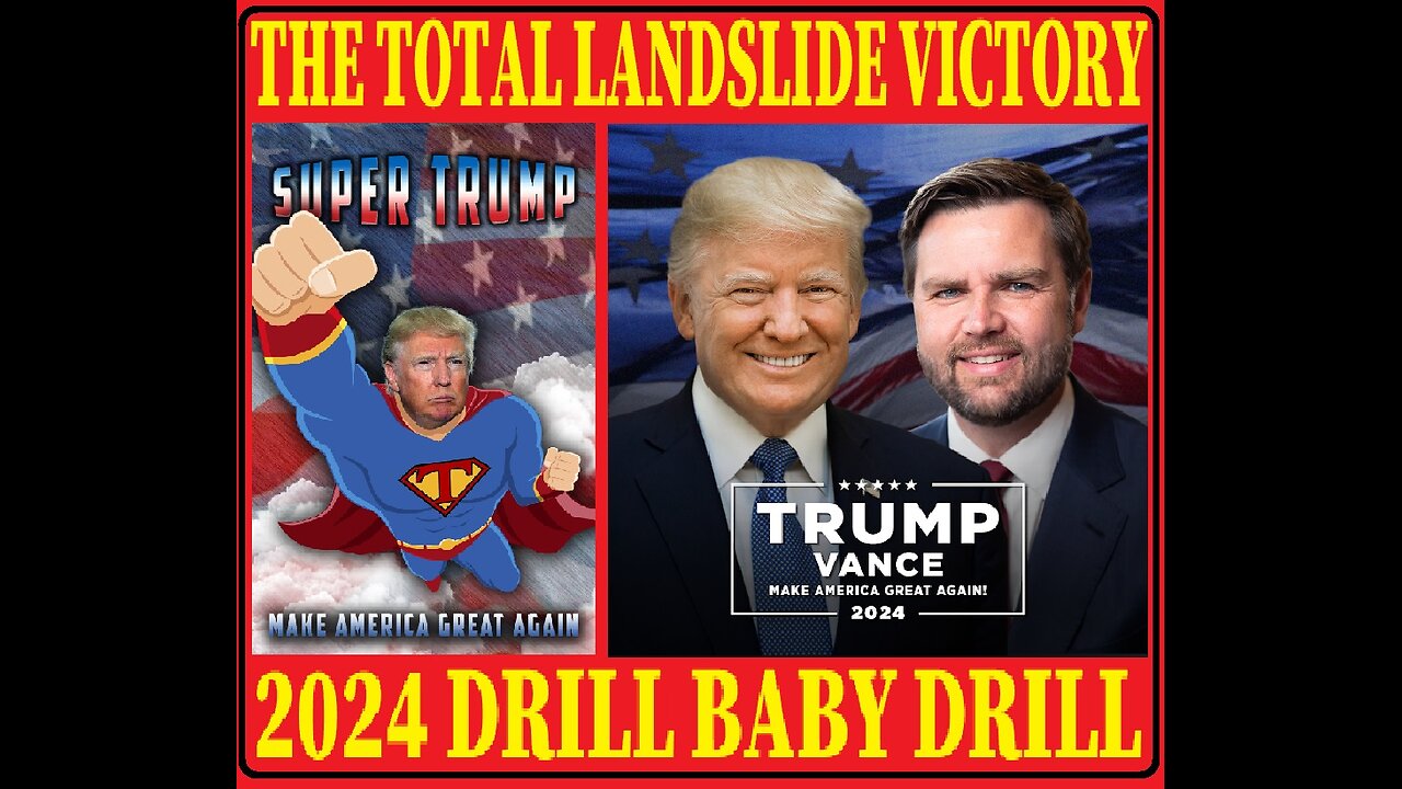 Join the TOTAL Landslide Victory of Donald J Trump 2024!!! Poly market says Trump 70%, Harris 30%