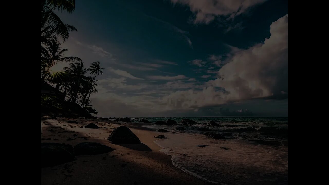 Waves on the Beach | 8 Hours | Music for Relaxation, Sleep Music, Meditation Music, Study Music