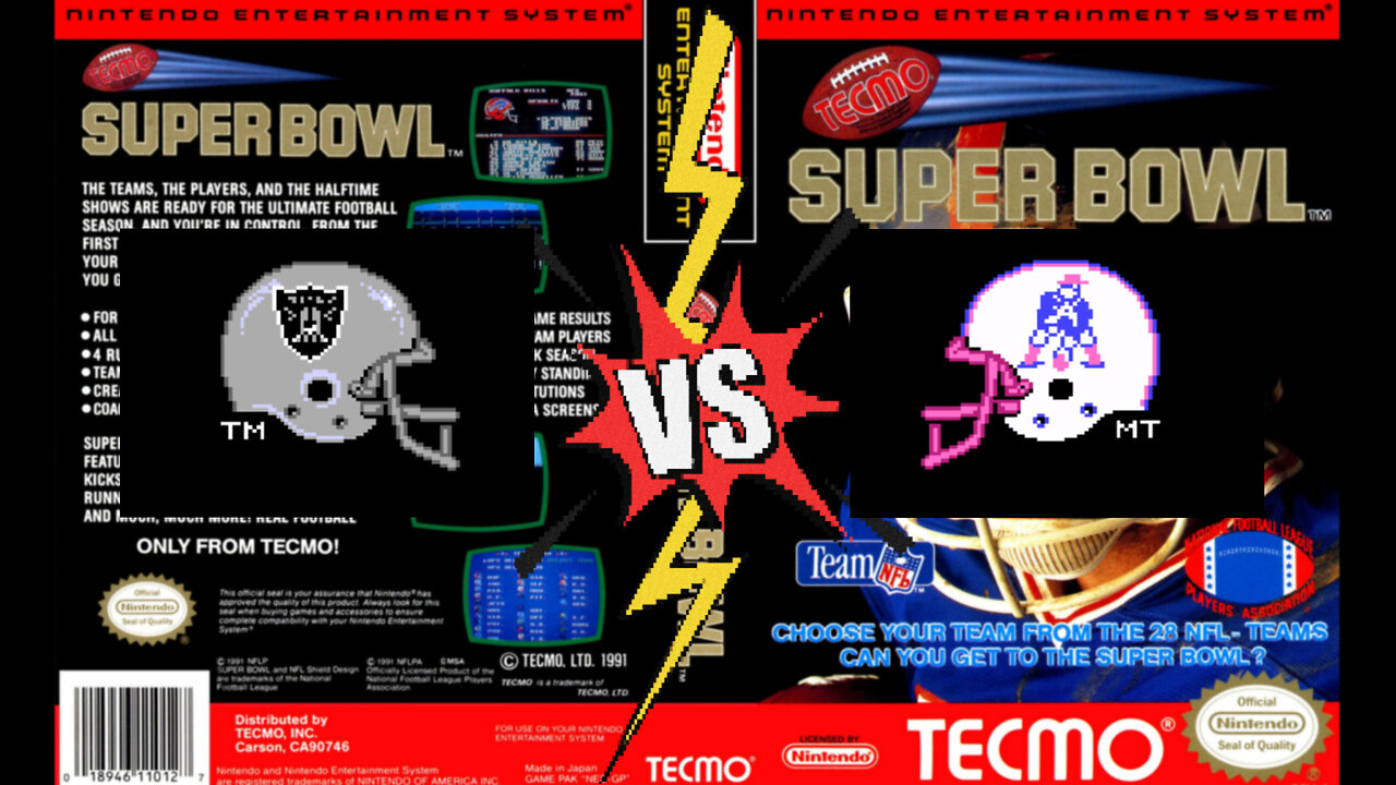 Tecmo Super Bowl - NES (millan_1995 vs Nazcas Last Son) Online Matches