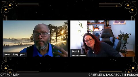 GRIEF LET'S TALK MABOUT IT PODCAST/ mARI