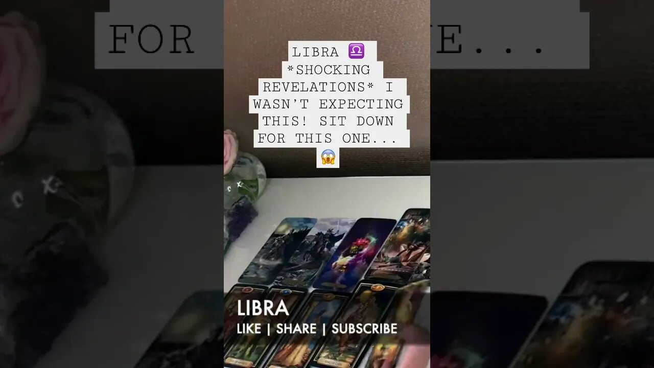 LIBRA ♎️ *SHOCKING REVELATIONS* I WASN’T EXPECTING THIS! SIT DOWN FOR THIS ONE... 😱