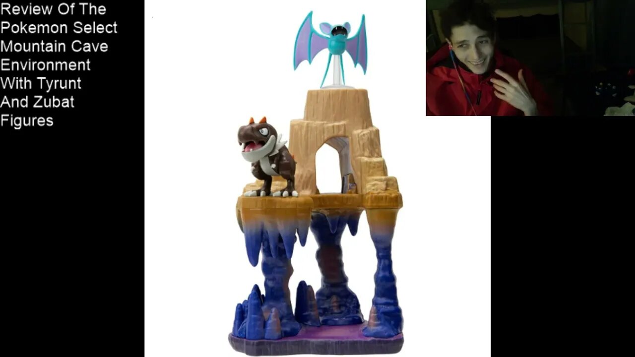 Review Of Jazwares Pokemon Select Cave Environment Playset With The Tyrunt Figure And Zubat Figure