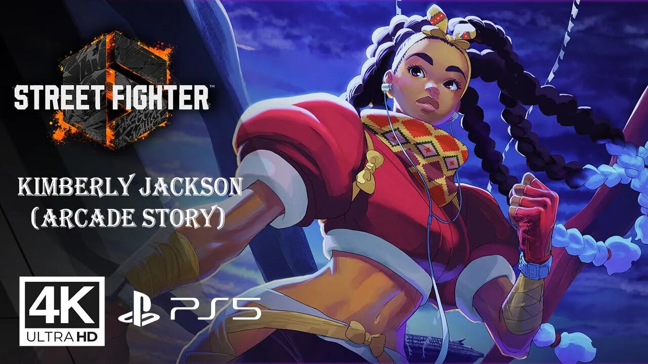 STREET FIGHTER 6 - KIMBERLY JACKSON [ARCADE STORY] PS5 ✔️4K 🎵ᵁᴴᴰ 60ᶠᵖˢ