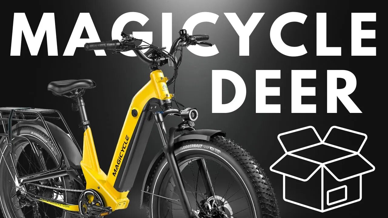 Unboxing the new Magicycle Deer Electric Bike