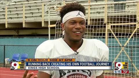 Kings RB travels improbable path to stardom