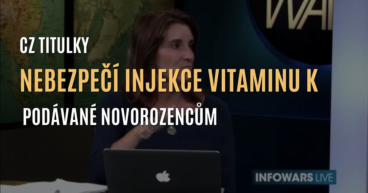 Brandy Vaughanová: Nebezpečí injekce vitaminu K podávané novorozencům (CZ TITULKY)