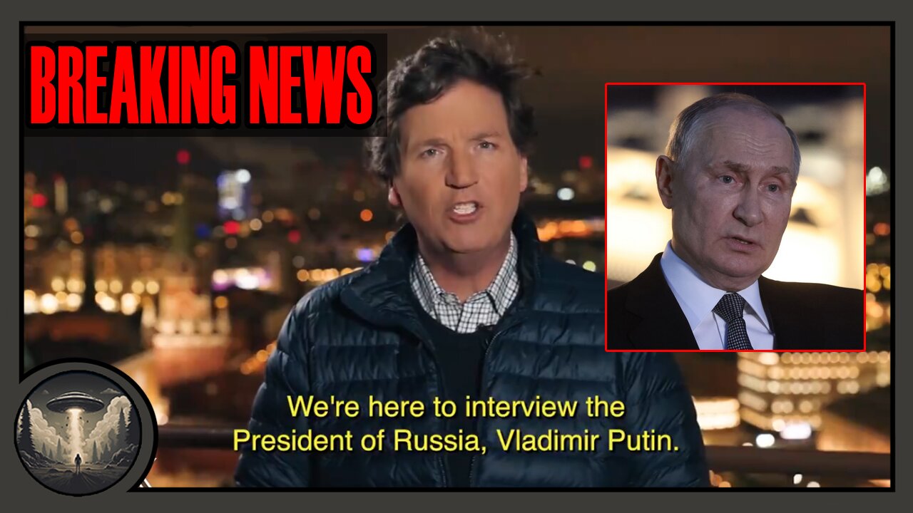 Tucker Carlson is interviewing Vladimir Putin.