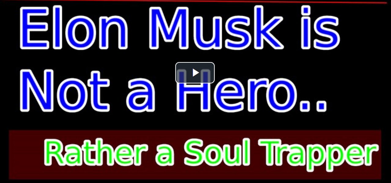 Why I'm Not Buying Elon Musk (Pushing nothing but EVIL)
