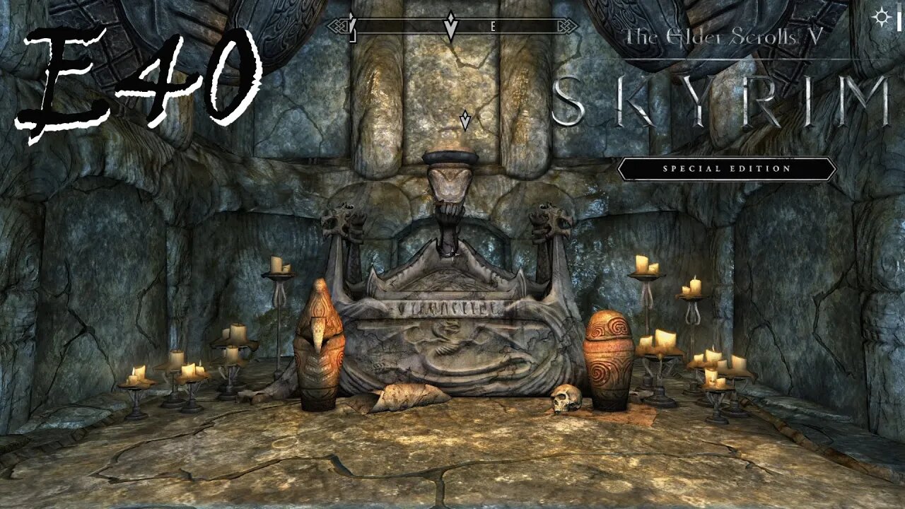 Skyrim // Ustengrav - Horn of Jurgen Windcaller // E40 - Blind Playthrough