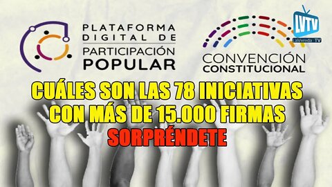 Las 78 iniciativas "populares" que estudiará la CC... Sorpréndete!