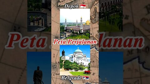 Dari Depok 🇮🇩 Ke Belgrade 🇷🇸 #shorts #serbia #europe #indonesia