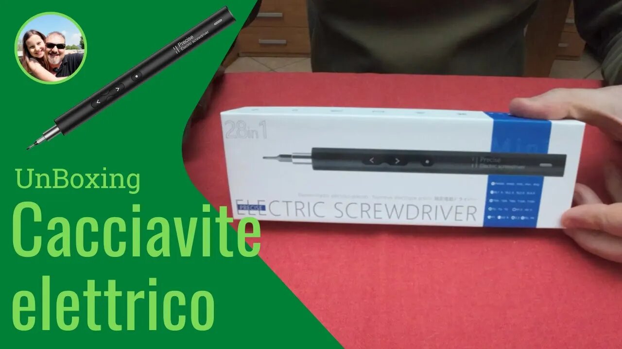 Cacciavite elettrico - UnBoxing