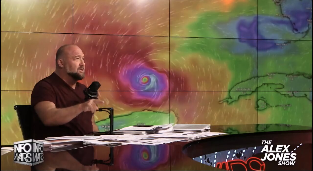 Alex Jones with a solid one hundred documents and 20 videos on a huge breakdown of weather warfare.