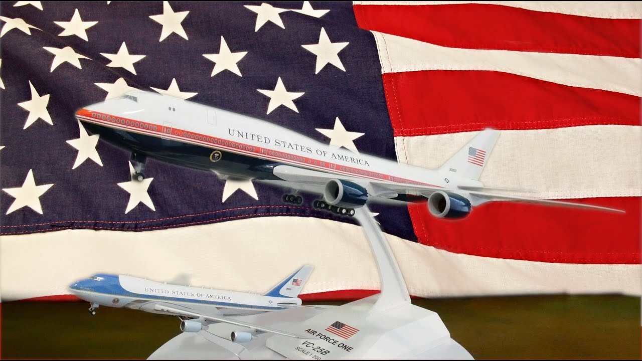 VC-25A & VC-25B Air Force One Models by Gemini Jets & Sky Marks (1:400 + 1:200 Scale)