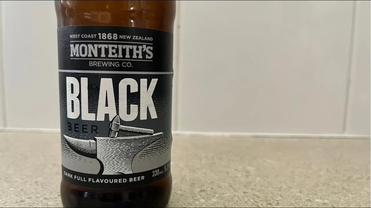 Drinks with Keith - #monteiths #blackbeer