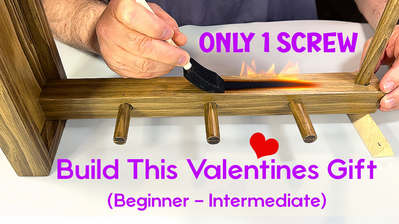 Beginner Woodworker DIY Mothers Day gift to give or sell - Minimal Tools