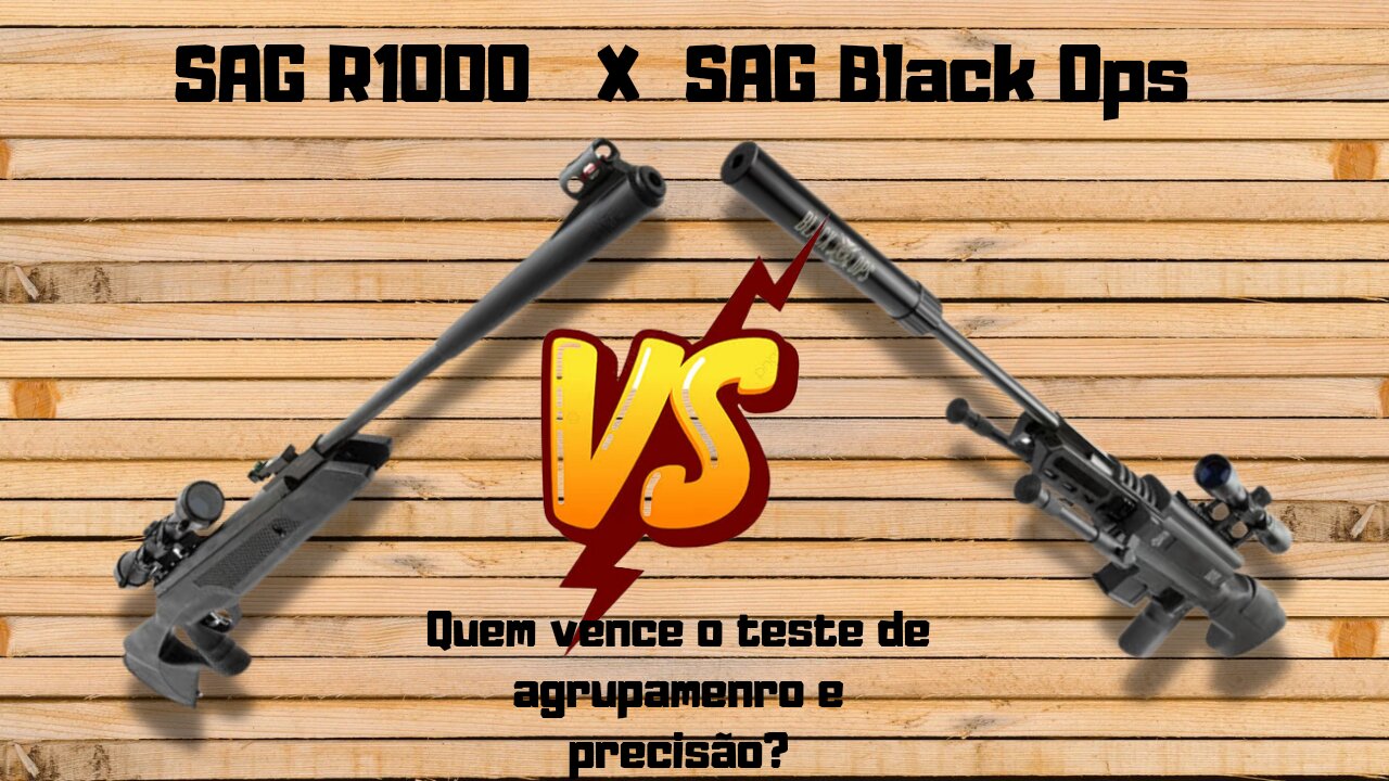 SAG R1000 X SAG SAG BLACK OPS quem vence ?