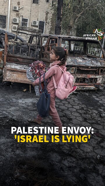 Palestine Envoy: ‘Israel Is Lying’