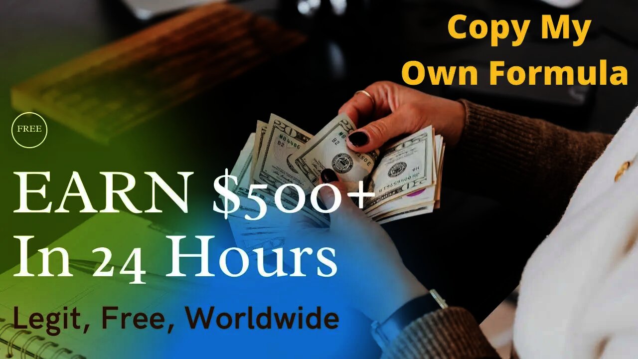 Earn $500 In 24 Hours Using This Trick, Affiliate Marketing For Beginners, Free Traffic & Paid