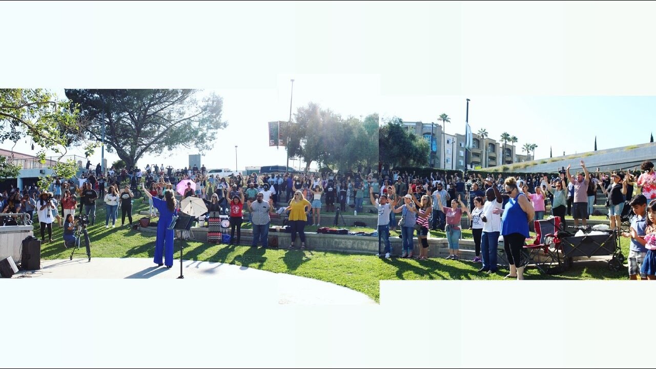 HONORING THE ANOINTING- revival in the park